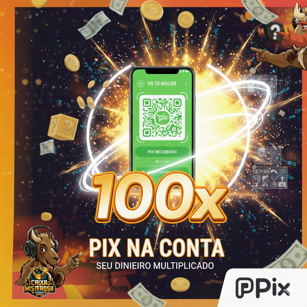 Pix na conta 100x
