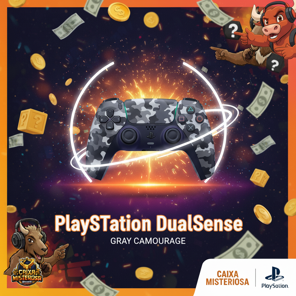 PlayStation DualSense Gray Camouflage